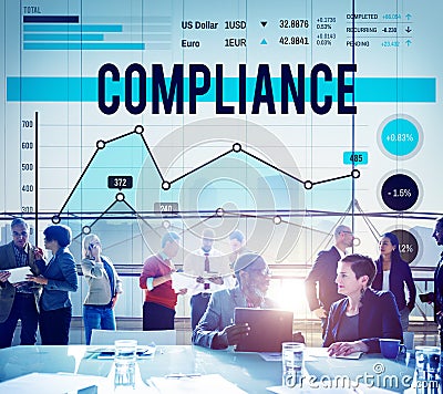 Compliance Agreement Consent Conformity Concept Stock Photo