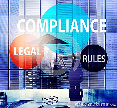 Compliance Legal Rule Compliancy Conformity Concept Stock Photo