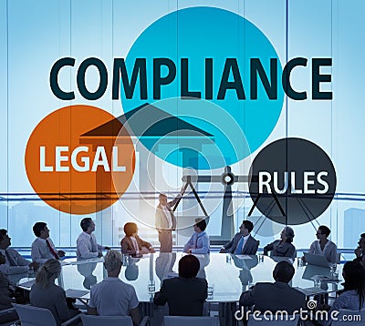 Compliance Legal Rule Compliancy Conformity Concept Stock Photo