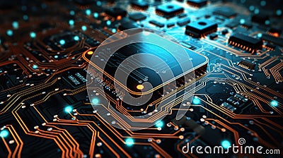 components data binary Cartoon Illustration