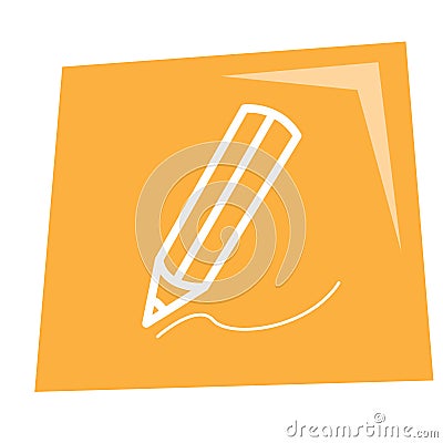 compose icon. Vector illustration decorative design Vector Illustration