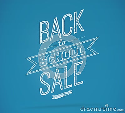 Composite image of back to school sale message Stock Photo