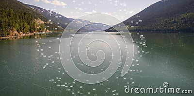 Composite image of circle with times Stock Photo