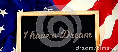 Composite image of i have a dream Stock Photo
