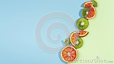 composition delicious fresh fruit. High quality photo Stock Photo