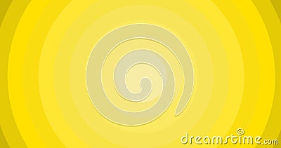 Composition of multiple yellow circles with copy space background Stock Photo