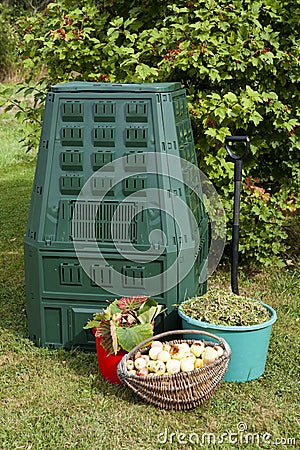 Composting Stock Photo