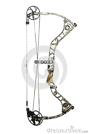 Compound bow Stock Photo