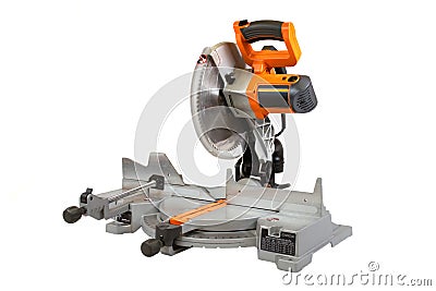 Compound Miter Saw Stock Photo