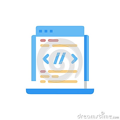 Comprehensive Java Code Icon for Development Stock Photo