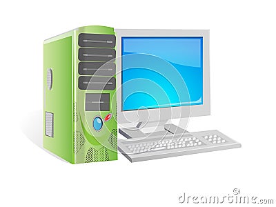 Computer Stock Photo