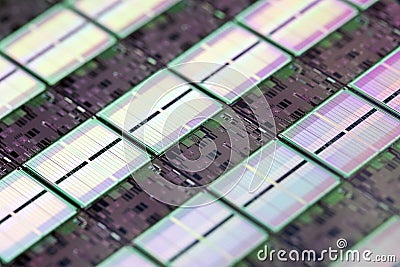 Computer Chip Stock Photo