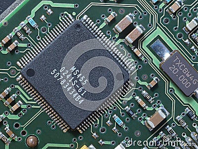 Circuit Board Stock Photo