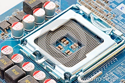 Computer circuitboards Stock Photo