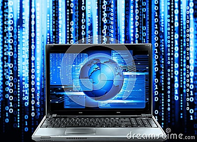 Computer code Stock Photo