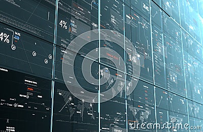 Computer code program digital background Stock Photo