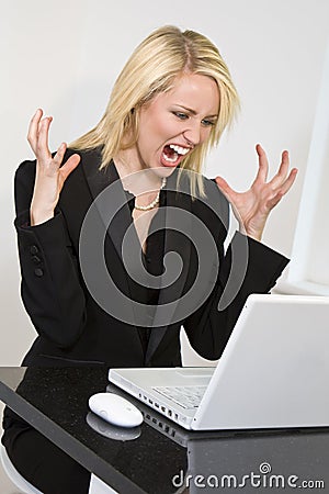 Computer Crash Royalty Free Stock Photography - Image: 5818977