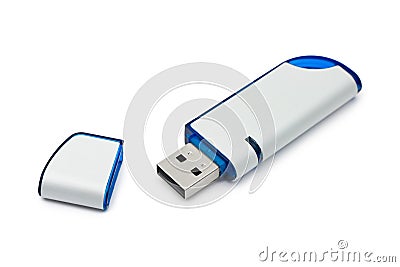 Computer flash memory Stock Photo