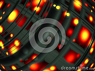 Computer generated abstract 14 Stock Photo
