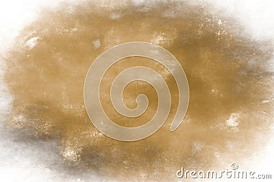 Abstract Acrylic Sepia Paint Background Stock Photo