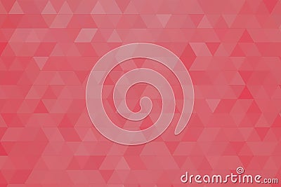 Computer generated abstract web site background repetition regular geometric pattern triangles shapes red color variation Stock Photo