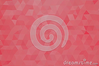 Computer generated abstract web site background repetition regular geometric pattern triangles shapes red color variation Stock Photo