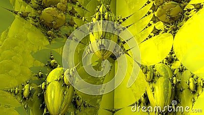 Colorful Abstract Fractal Background Stock Photo