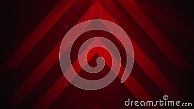 Computer generated technology backdrop. Big abstract arrows point up, 3D rendering Stock Photo