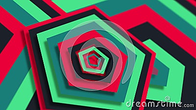 Computer generierte Web-Moderne Hintergrund Farbmuster 3D-Darstellung abstrakter geometrischer Formen stock abbildung Computer generierte Web-Moderne Hintergrund Farbmuster 3D-Darstellung abstrakter geometrischer Formen stock abbildung