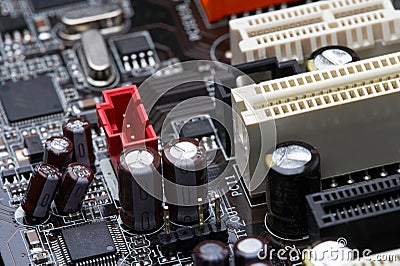 Computer hardware Stock Photo