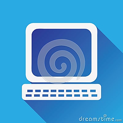 Computer Icon Vector Illustration