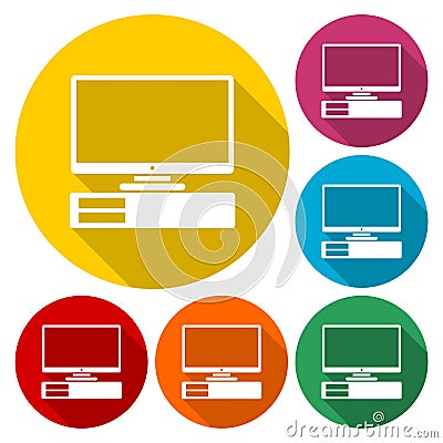 Computer icon Vector Illustration