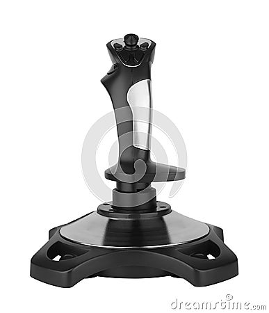 Computer joystick Stock Photo