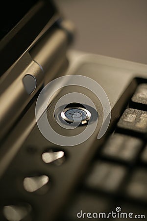 Computer keyboard keys closeup, Stock Photo