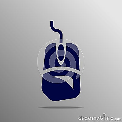 Computer mause icon Stock Photo