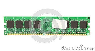 Computer memory Stock Photo