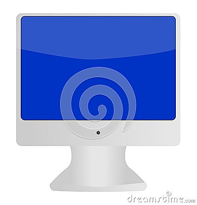 Computer monitor Stock Photo