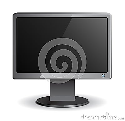Computer monitor Stock Photo