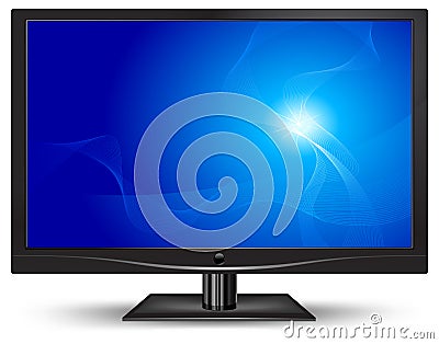 Computer monitor Vector Illustration