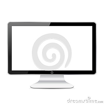 Computer monitor Vector Illustration