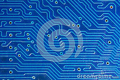 Computer motherboard Stock Photo