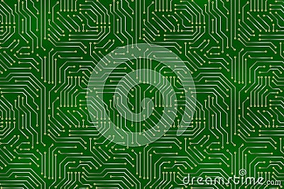 Computer motherboard background Vector Illustration