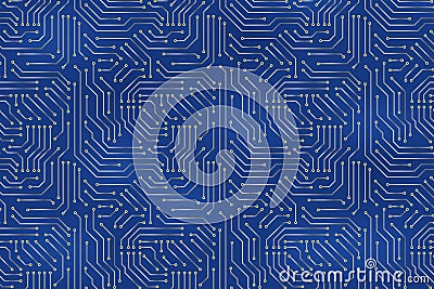 Computer motherboard background Vector Illustration