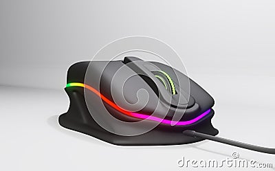 Computer mouse 3d stock image Stock Photo