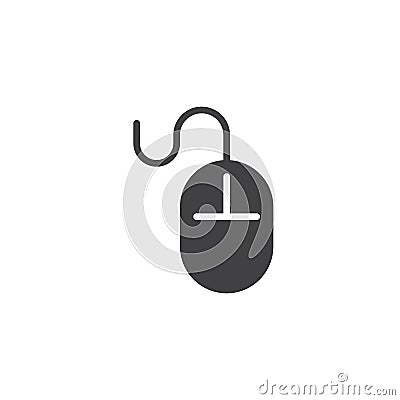 Computer mouse icon vector Vector Illustration