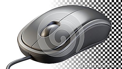 Computer mouse, input device, PC accessory, technology equipment png transparent image Generative AI Stock Photo