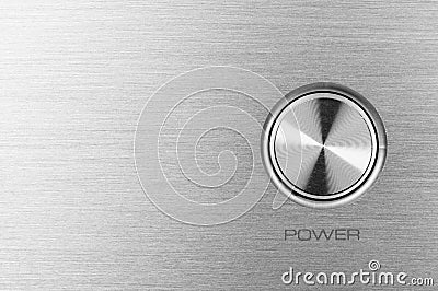 Power Button Background Stock Photo