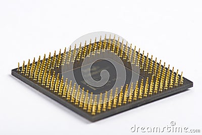 Computer processor Stock Photo