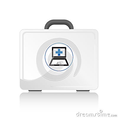 Computer Repair Kit Vector Illustration