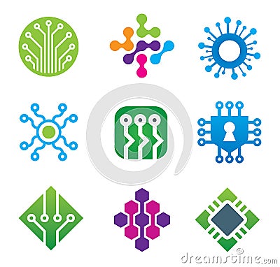 Computer science technology for cutting edge new age world future company business Stock Photo